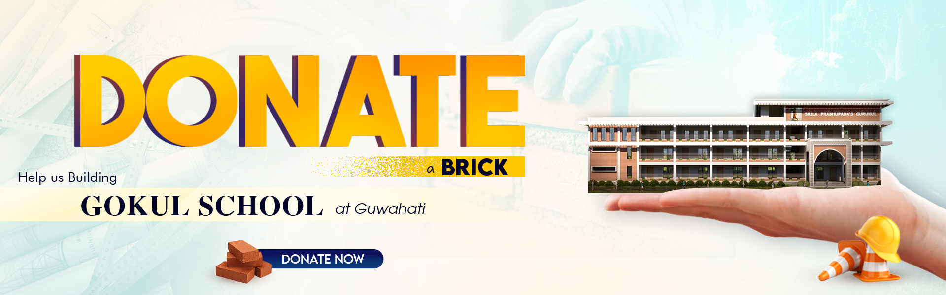  Gokul School Donate Brick